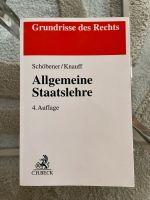 Schöbener/Knauff - Allgemeine Staatslehre Jurastudium Niedersachsen - Lüneburg Vorschau