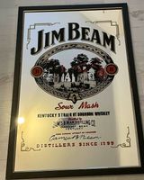 Jim Beam, Spiegel, ca. 64 x 43,5 cm, Rahmen schwarz Hessen - Limburg Vorschau