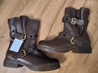 NEU! Echt Leder Stiefeletten Boots Stiefel Gr.38 Dortmund - Scharnhorst Vorschau