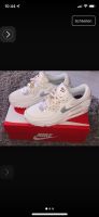 Nike Air Max 90 Weiss Gold Sonderedition brautschuhe Schleswig-Holstein - Norderstedt Vorschau