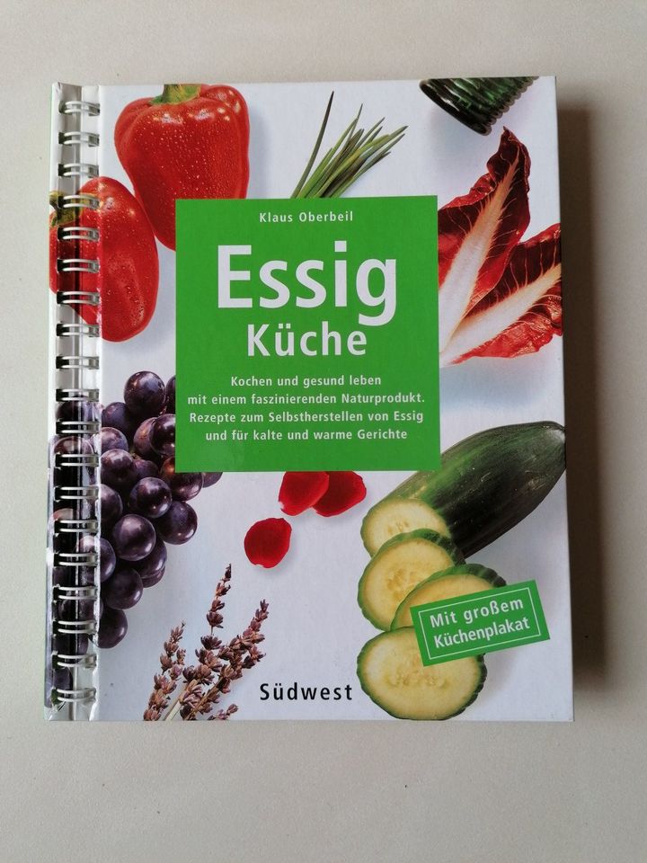 Spiral Kochbuch Essig Küche Klaus Oberbeil neuwertig in Nürnberg (Mittelfr)