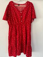 rotes Kleid mit weißen Punkten Bautzen - Großpostwitz Vorschau