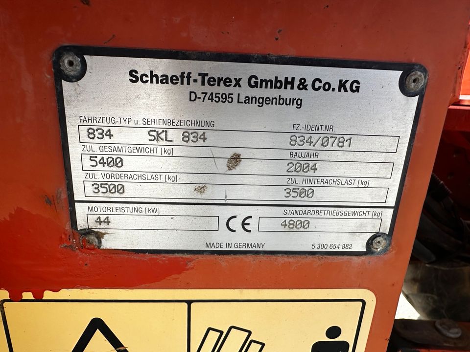 Schaeff skl834 / tl80 Radlader inkl 19% MwSt in Steinfurt