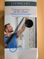 Fliegengitter, neu, schwarz für 2 Fenster Thüringen - Seitenroda Vorschau