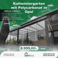 Kalt Wintergarten mit Polykarbonat I 8.999 Euro Brandenburg - Schönefeld Vorschau