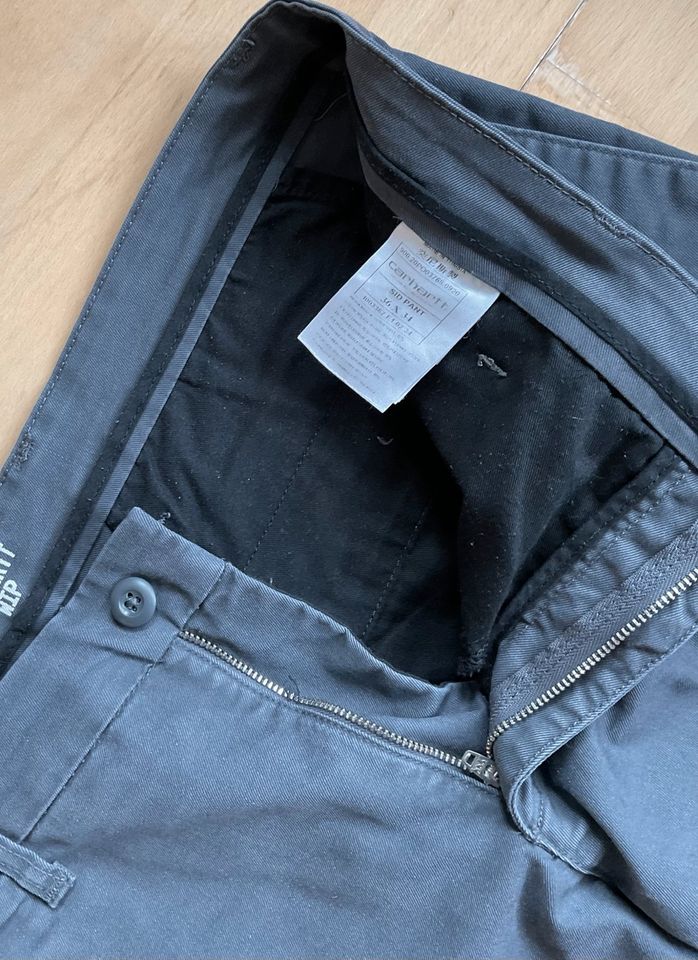 Carhartt Sid Pant W36 L34 grau in Stuttgart