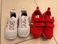 Mädchen Sneaker Gr. 24 guter Zustand Adidas weiß rot Schleswig-Holstein - Rendsburg Vorschau