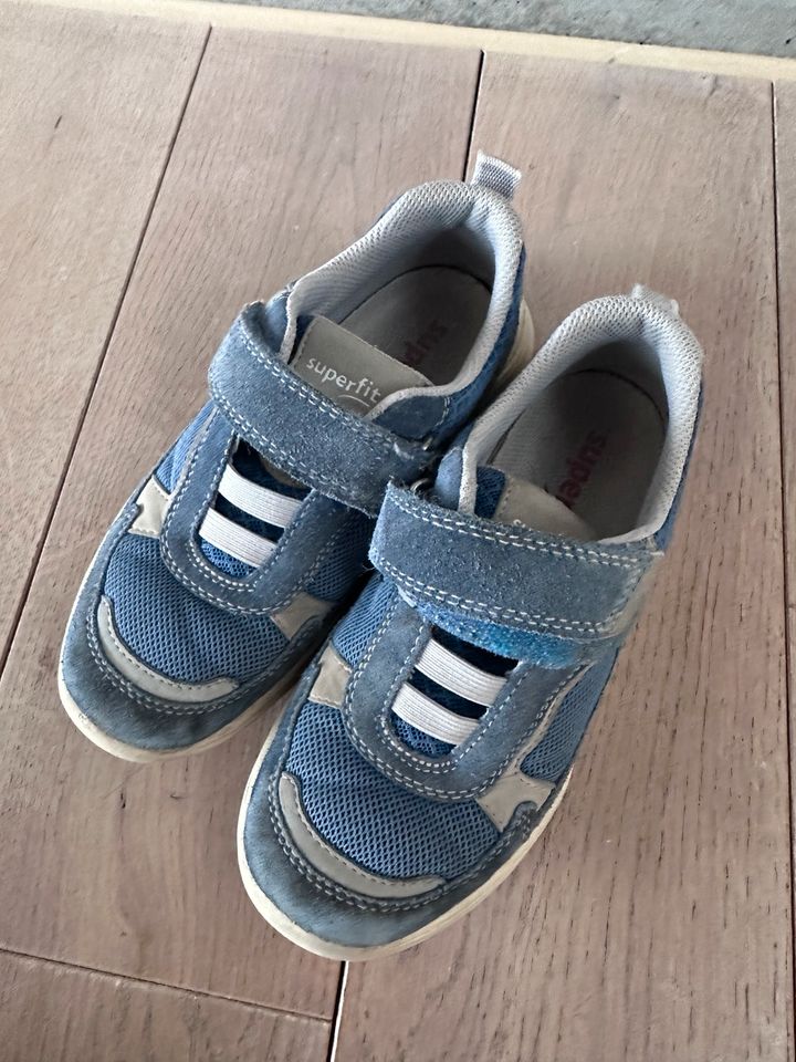 Superfit Halbschuhe blau Leder Gr.32 in Bötzingen