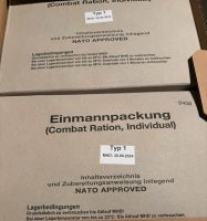 Bundeswehr epa Typ 1-6/ NUR NOCH 1 KARTON VON JEDEM TYP Ricklingen - Wettbergen Vorschau