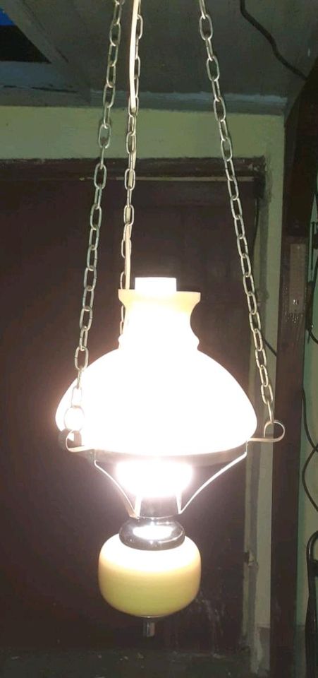 DDR Deckenlampe vintage 80iger Jahre Kamasit Silistra in Holzweißig