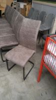 6x Stühle , Freischwinger  Vintage grau , Metallfüsse Bielefeld - Altenhagen Vorschau