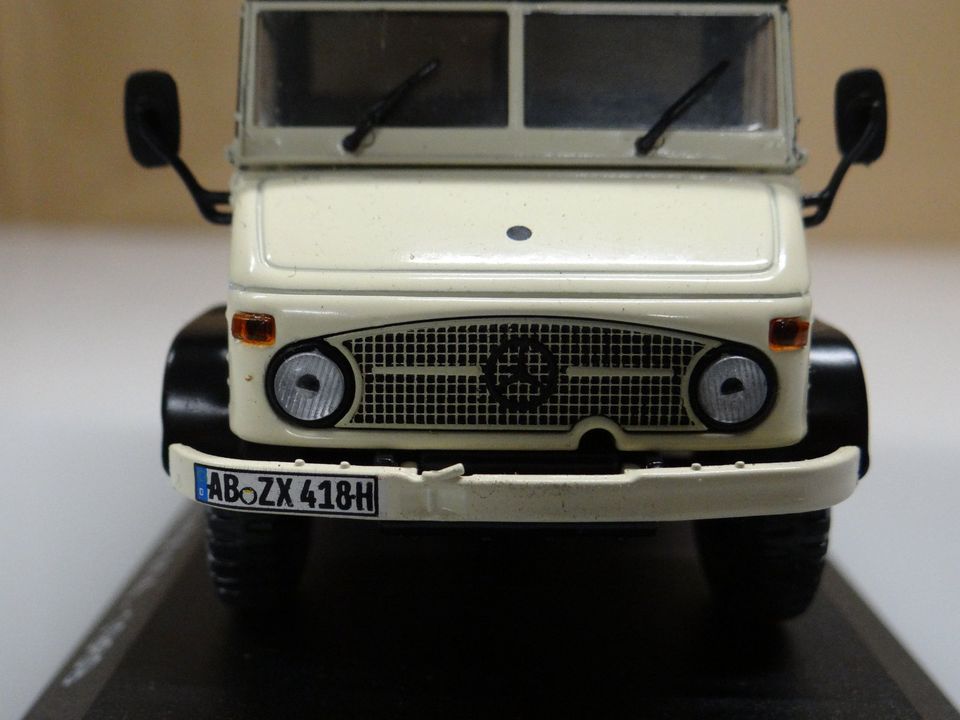 Unimog S404 Model, Camper S404.414  - 1969, Diecast in Itterbeck