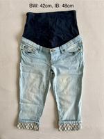 Jeans Capri Schwangerschaft Gr. 40/42 „Wenig getragen“ Bayern - Feuchtwangen Vorschau