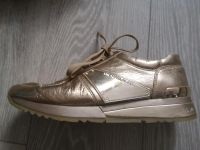 Leder Sneaker von Michael Kors. In Gold. Gr. 39. Hamburg-Nord - Hamburg Langenhorn Vorschau