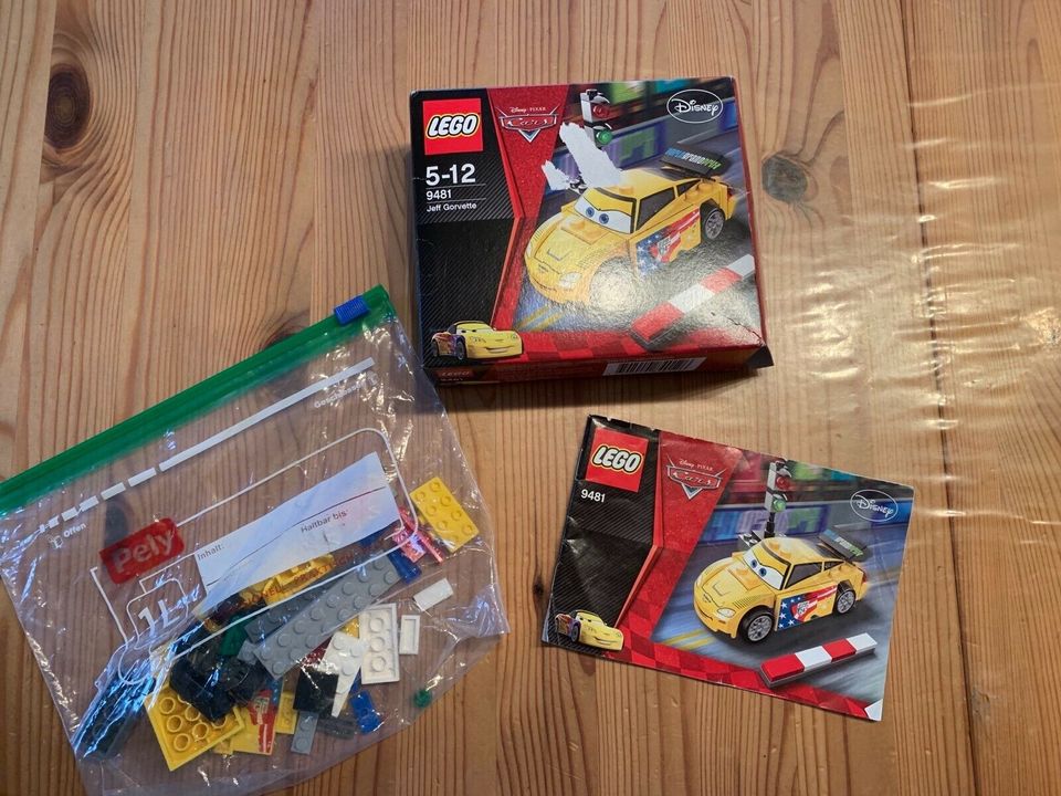 Lego 9481 Cars Jeff Gorvette Disney Pixar in Bad Segeberg