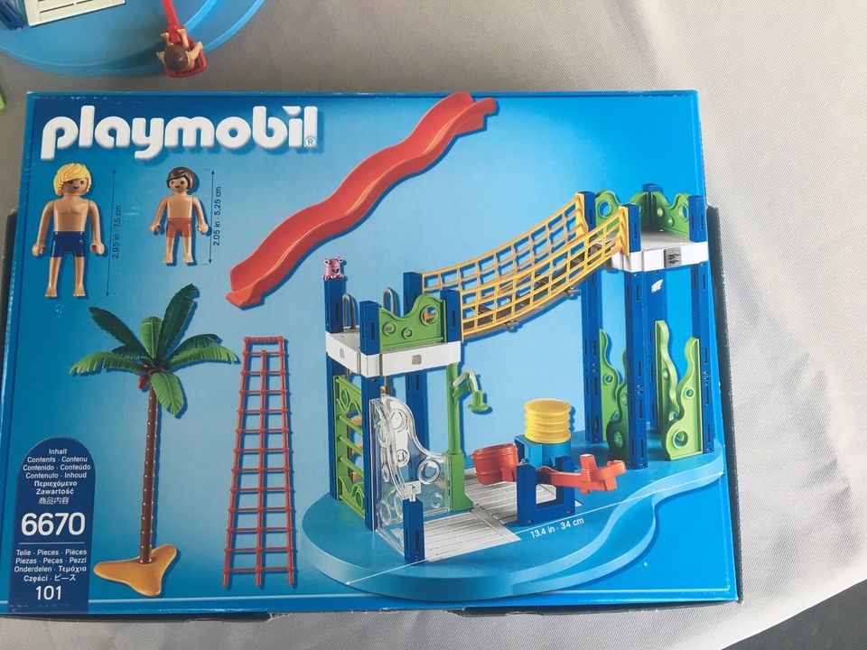 Playmobil 70115+6670 Wasserpark in Rheinfelden (Baden)