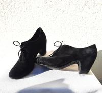 Högl Schnür- Pumps Wildleder Schwarz 5,5/ 38- 39 Absatz 6,5 cm Bayern - Forchheim Vorschau