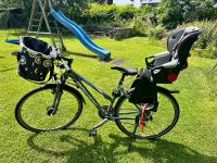 Fahrrad Bergamont mit Kindersitz und Körbchen Dresden - Leuben Vorschau