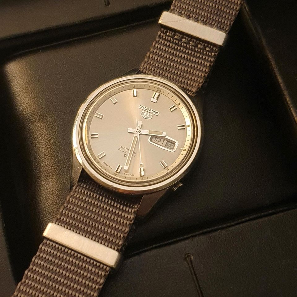 Seiko 5 automatic Big size 38 mm Herren Armbanduhr vintage in Bremen