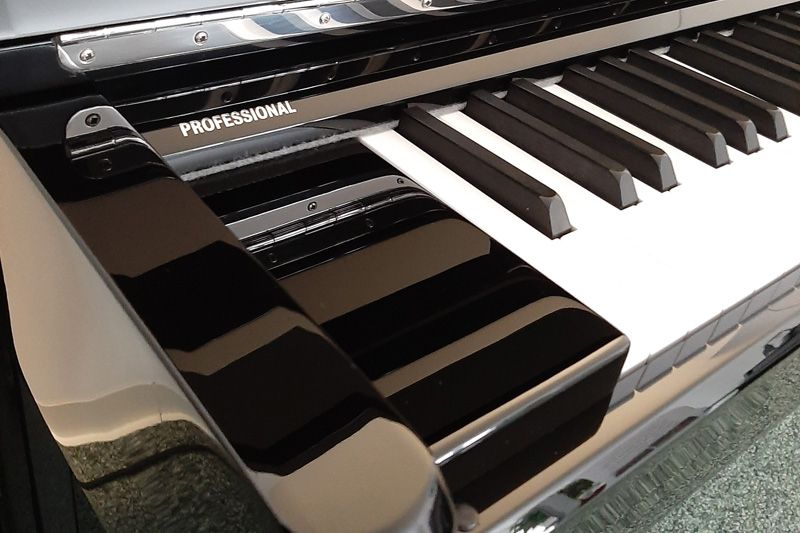 Klavier W. Hoffmann Professional 120 schwarz poliert, TOP-Zustand mit Garantie| Klavier kaufen und mieten in Hannover in Hannover