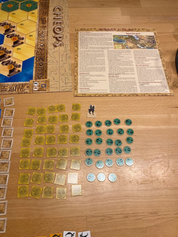 Siedler von Catan Erweiterung Cheops und Alexander der Große in Köln