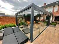 Aluminium Terrassenüberdachung mit Glasschiebewandsystem Niedersachsen - Meppen Vorschau