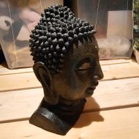 Buddha Kopf, Deko Kopf dunkelbraun Sachsen - Theuma Vorschau