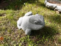 Gartenfigur Granit Frosch mit Babyfrosch auf dem Rücken Hessen - Bad Wildungen Vorschau