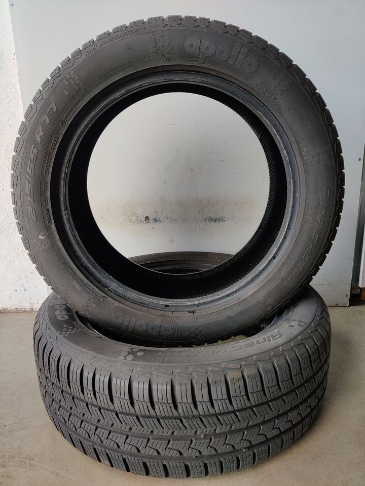 2 x Apollo Alnac Allseason 215/55 R17 98W GANZJAHRESREIFEN 6,8mm in Kall