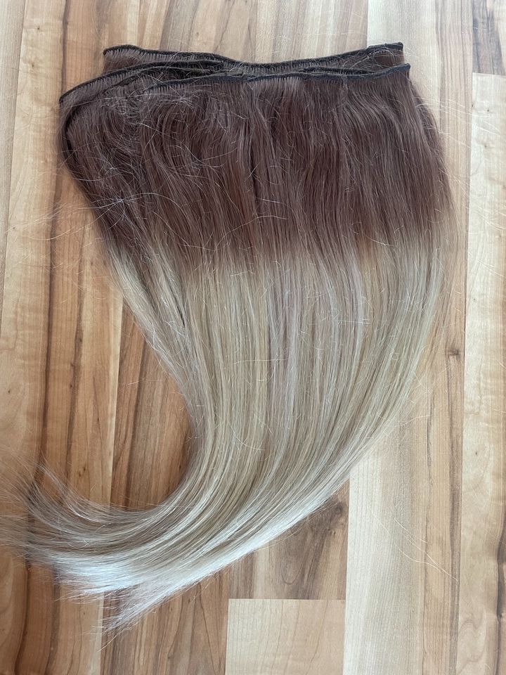 Clip in Extensions Remy blond ombre lang Haarverlängerung in Bassum