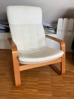 IKEA Sessel Poeng in beige-weiß Buche Hessen - Kassel Vorschau