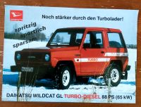 Prospekt Daihatsu Wildcat GL Turbo Diesel 1985 Niedersachsen - Hildesheim Vorschau