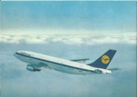 Ansichtskarte (AK) Postkarte Lufthansa A300 Berlin - Friedenau Vorschau