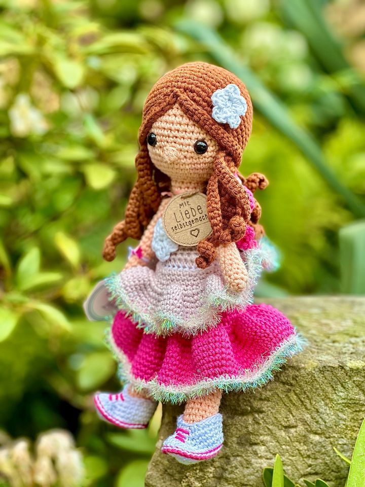 Handmade Amigurumi Puppe Püppchen Häkelpuppe „Anna“ in Bad Salzdetfurth