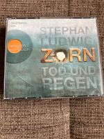 Hörbuch Stephan Ludwig, Zorn Tod und Regen, Krimi CD Saarland - Homburg Vorschau