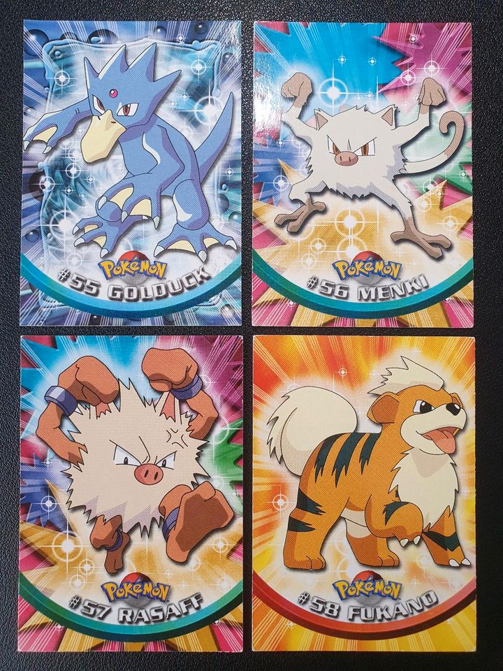 48x Topps Karten Non Holo Pokemon Sammlung TV Animation Simsala in Großenkneten