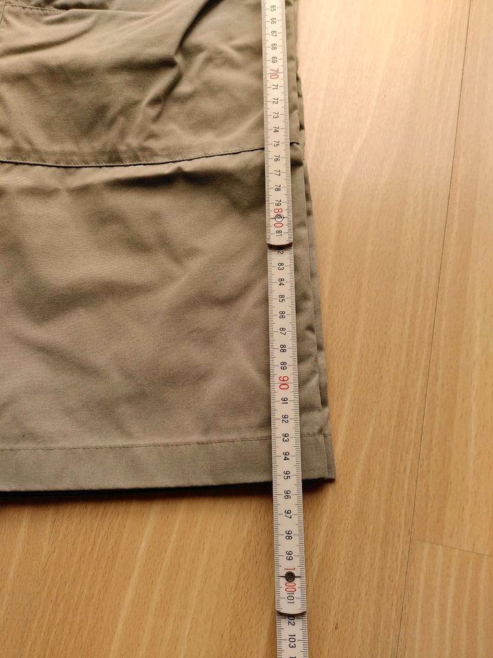 FJÄLLRÄVEN KARLA ZIP-OFF  Da. Hose Gr. 40 Fb. Lindgrün in Stutensee