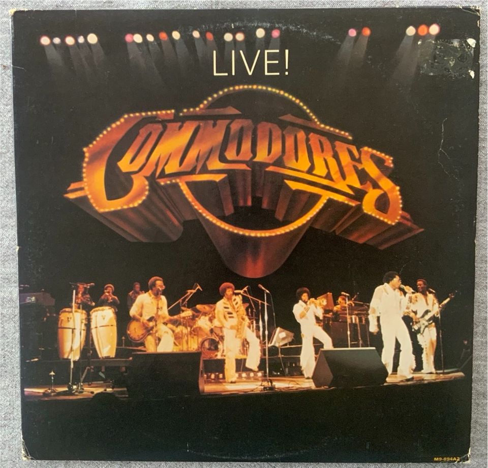 Commodores „Live!“ Doppel-LP mit Lionel Richie in Husum