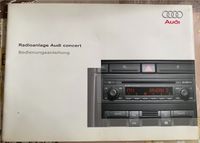 AUDI Concert  II A4 B6 B7 Original Autoradio 8E0035186D Rheinland-Pfalz - Bad Kreuznach Vorschau