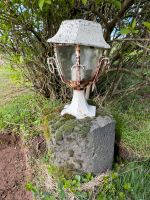 Stein mit Lampe zu verschenken Saarland - Heusweiler Vorschau