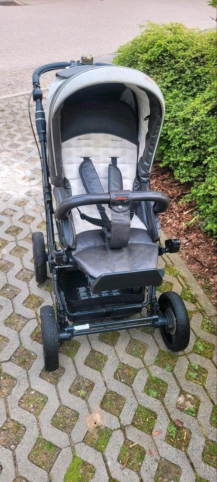 Kinderwagen Hartan Topline X Leder/ Stoff, 1. Hand! in Bannewitz