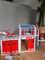 Playmobil Feuerwache 9462 mit Hubschrauber und Ersatzrotorblätter Nordrhein-Westfalen - Rösrath Vorschau