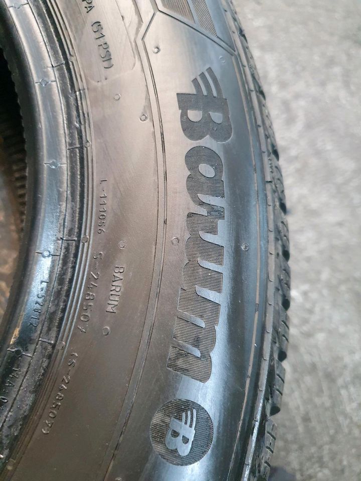 2023 8,5mm Barum Winterreifen 2 x 195/65 R15 91H - 195 65 15 in Sindelfingen