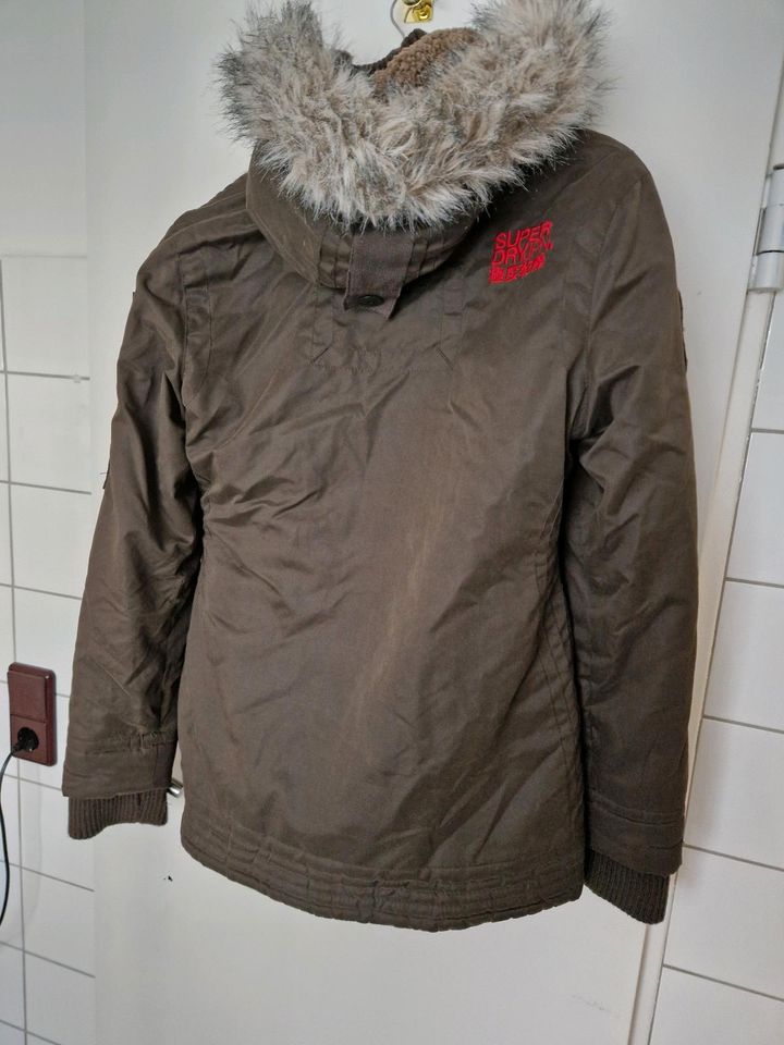 100 % Superdry Japan Parka Jacke Kapuze British Design NP 199€ in Rüsselsheim