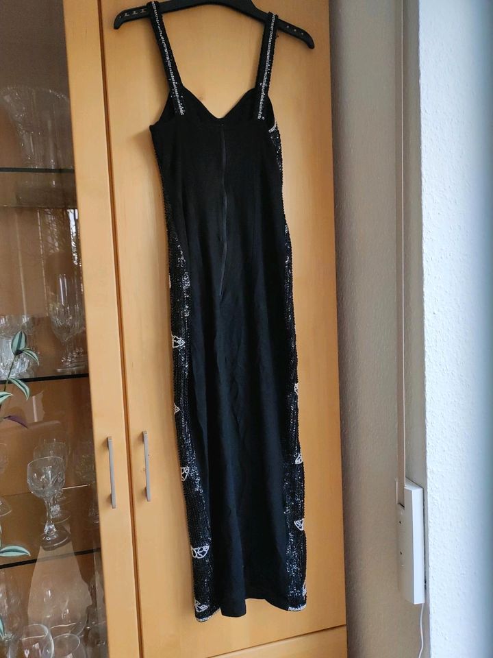 Abendkleid,Perlen, Stretch Gr.34/36 in Bempflingen