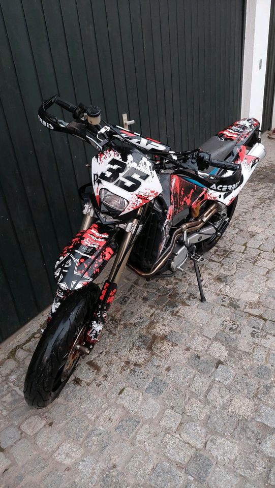 Husqvarna SMR570 offene Leistung eingetr.Supermoto TE 610 510 450 in Jettingen-Scheppach