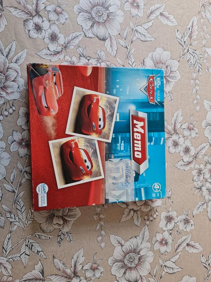 Spiel "Memory " von Cars in Bunde