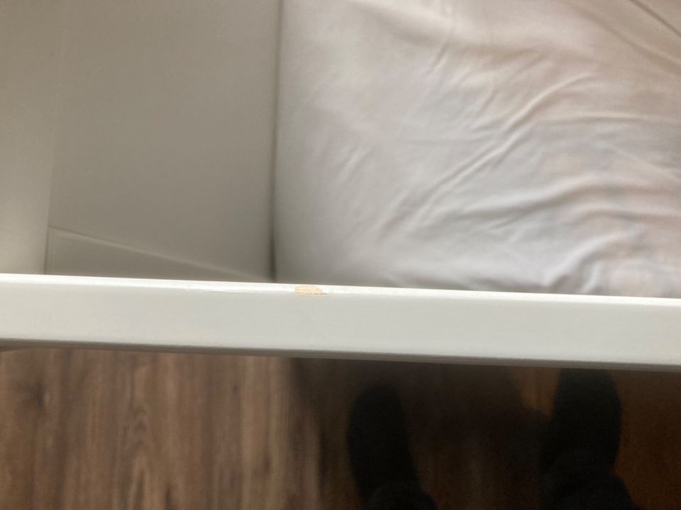 Babybett Ikea SMÅGÖRA 70x140 cm mit Matraze - guter Zustand in Schwepnitz