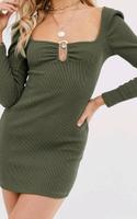 NEU ASOS khaki grün Kleid Longshirt Gr.42 M Neu m.Etikett sexy Niedersachsen - Vechelde Vorschau