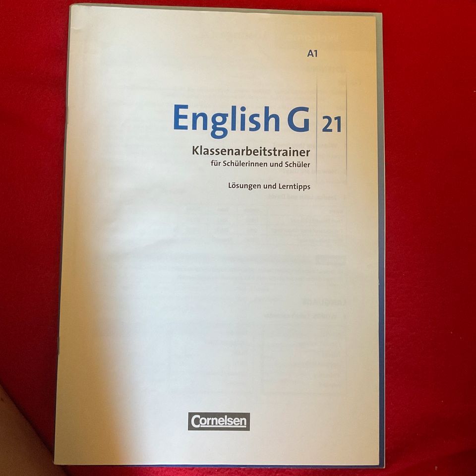 English G - Klassenarbeitstrainer (A2) mit Lösungen in Burgwedel